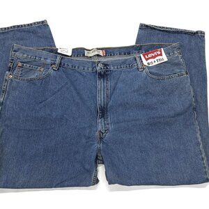 New Levis 550 Relaxed Mens Jeans‎ Big and Tall 50x30 Blue NWT Denim